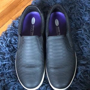 Dr. Scholls Memory Foam Black Slip Ons